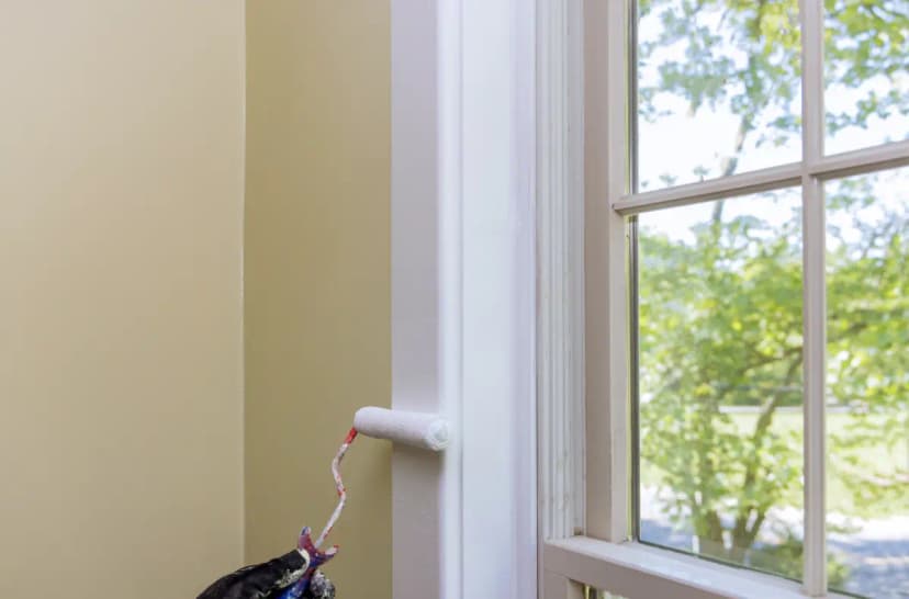 Binnenschilderwerk in een nieuwbouwwoning